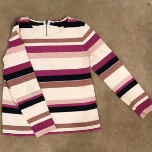 J crew striped shirt